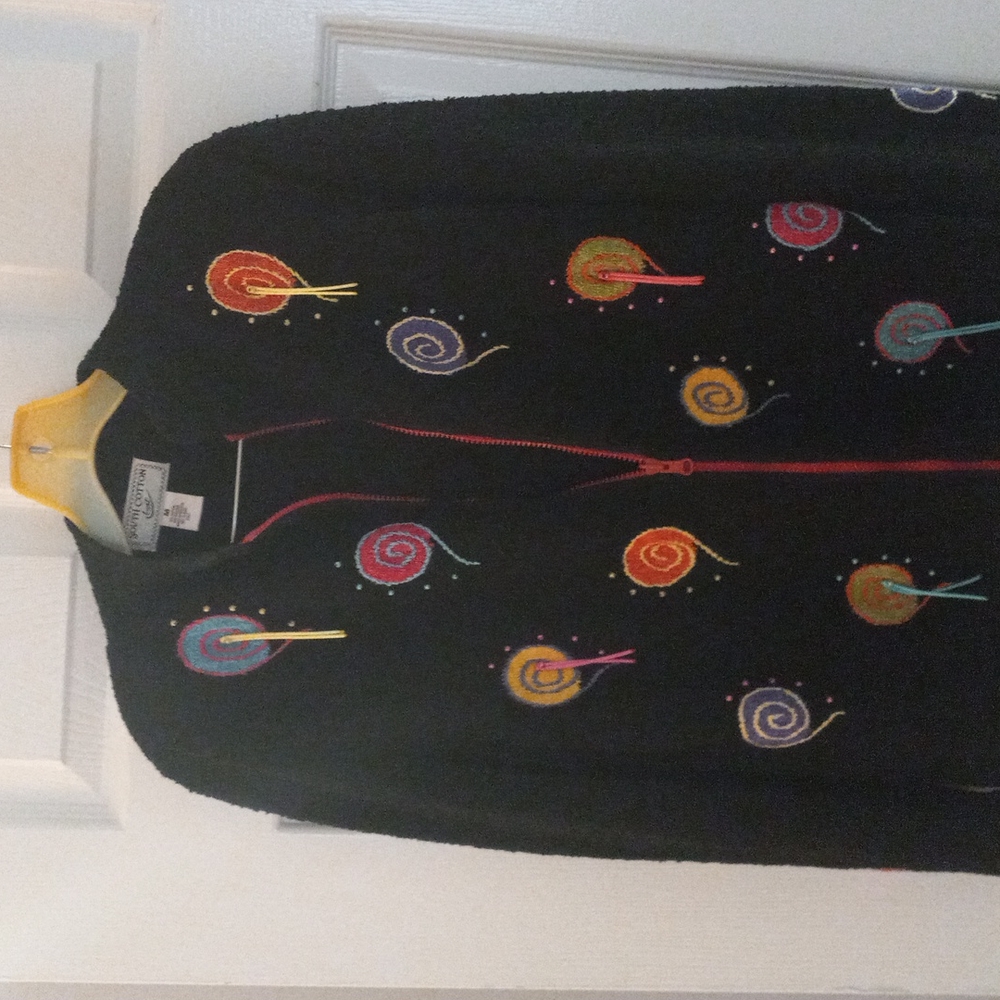 Novelty sweater jacket